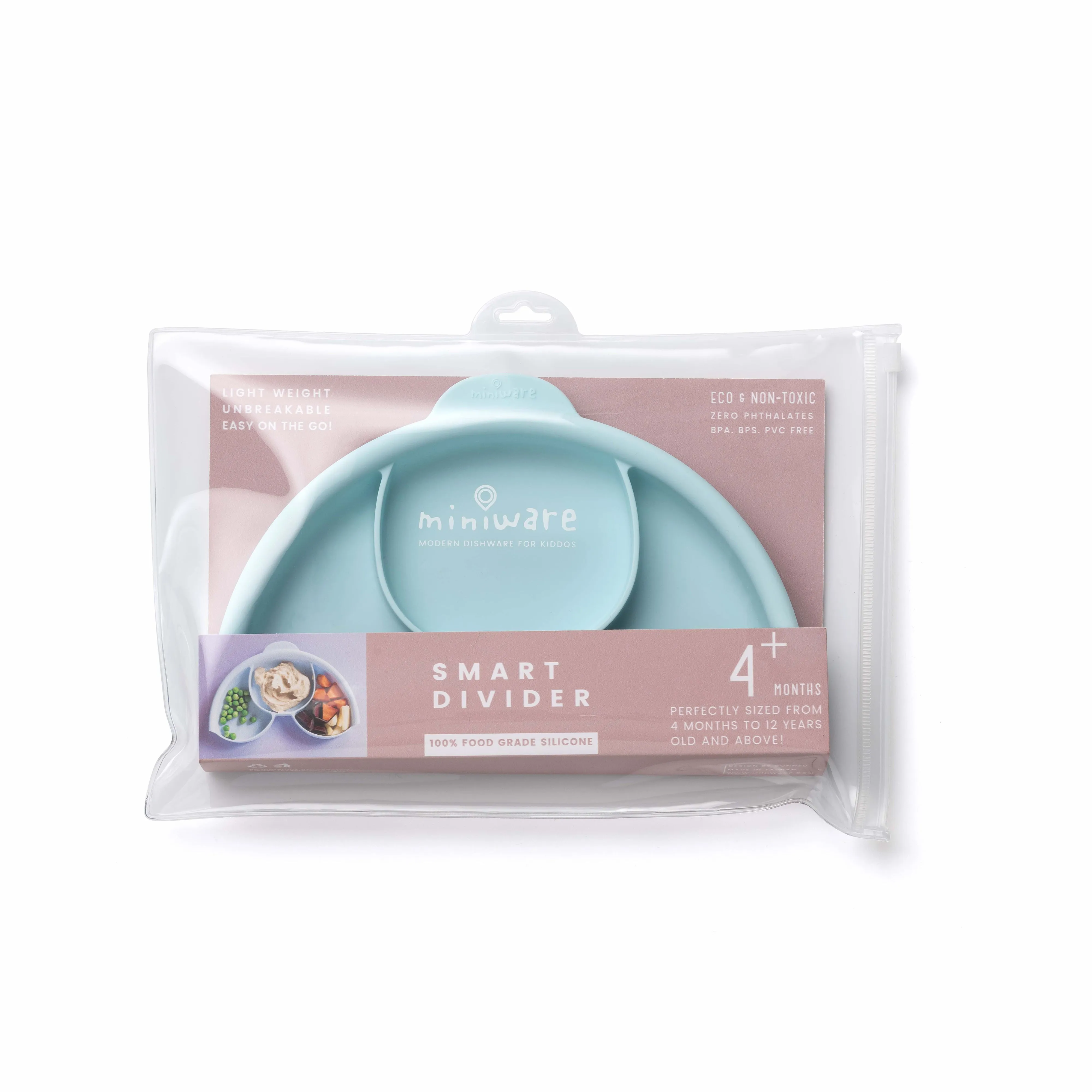 Miniware Silicone Smart Divider in Mint