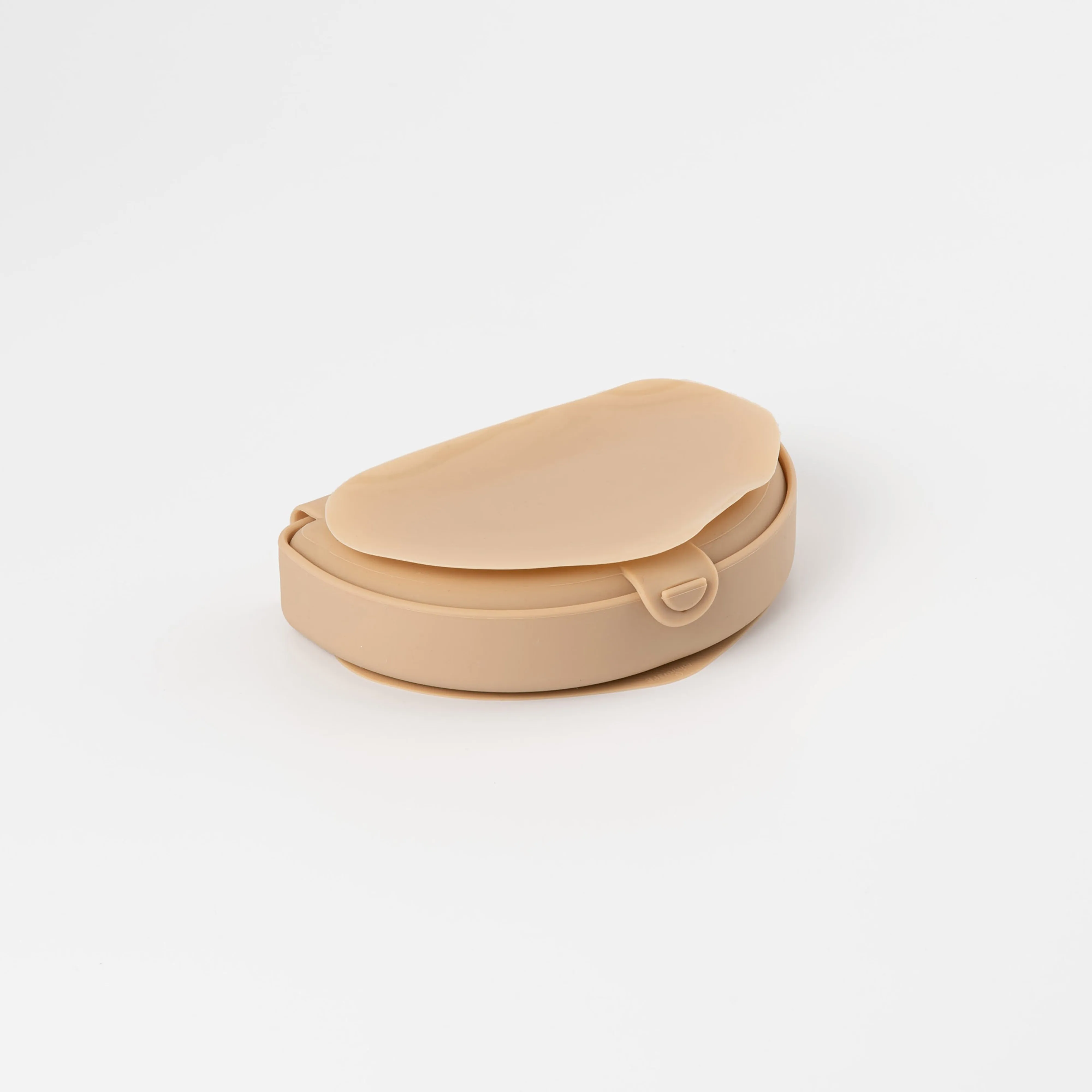 Miniware Silifold Folding Silicone Lunch Box - Almond Butter - Brown