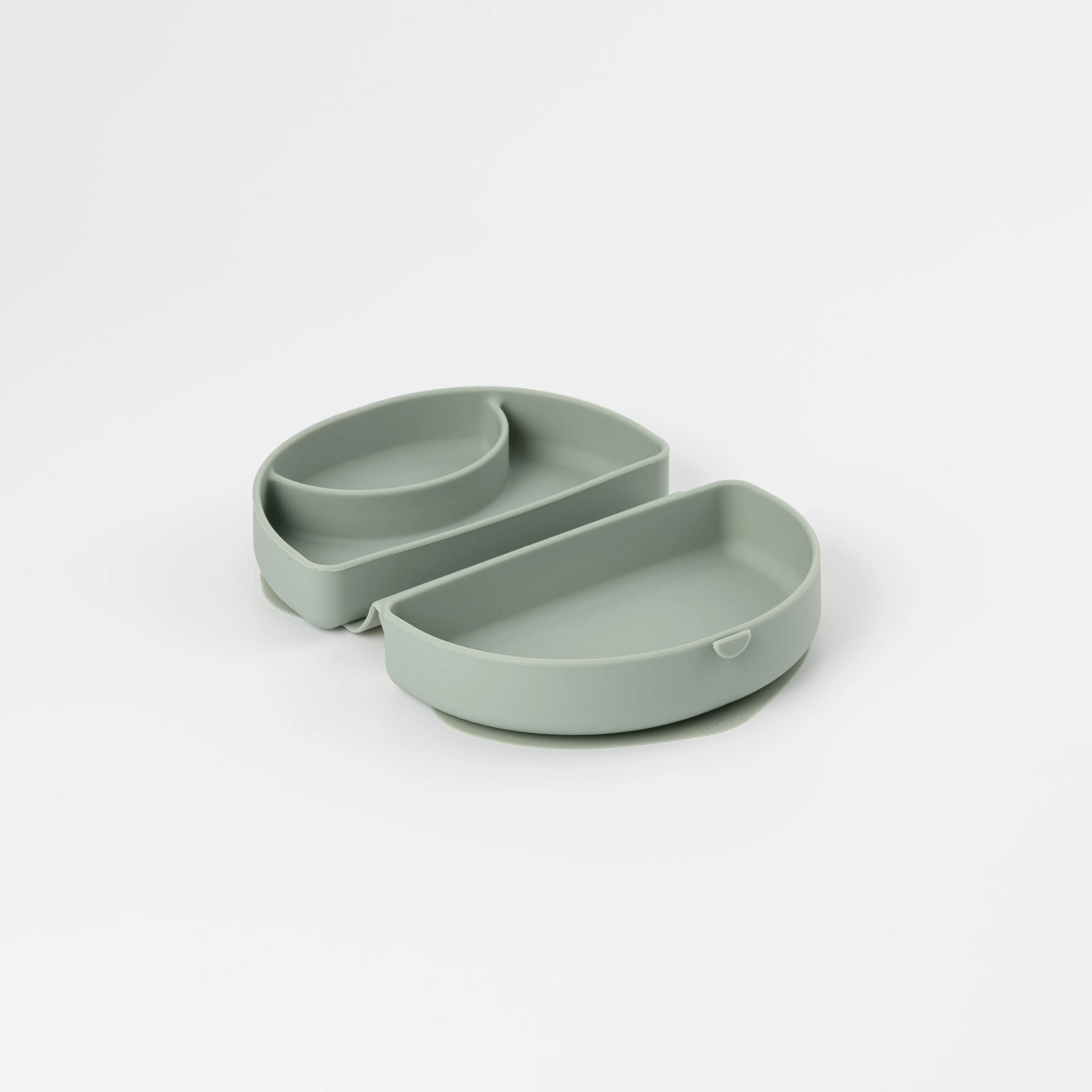 Miniware Silifold Folding Silicone Lunch Box - Sage - Green