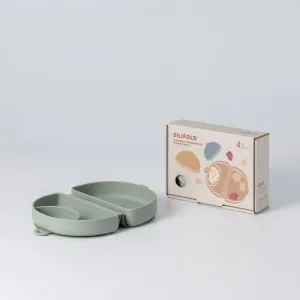 Miniware Silifold Folding Silicone Lunch Box - Sage - Green