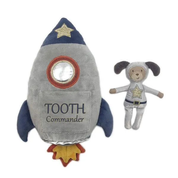 Mon Ami Spaceship Tooth Commander Pillow and Doll