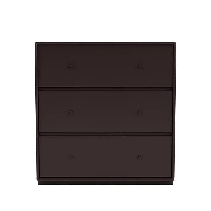 Montana Carry Dresser With 3 Cm Plinth, Balsamic Brown