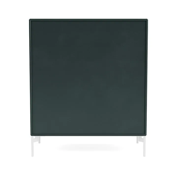 Montana Carry Dresser With Legs, Black Jade/Snow White