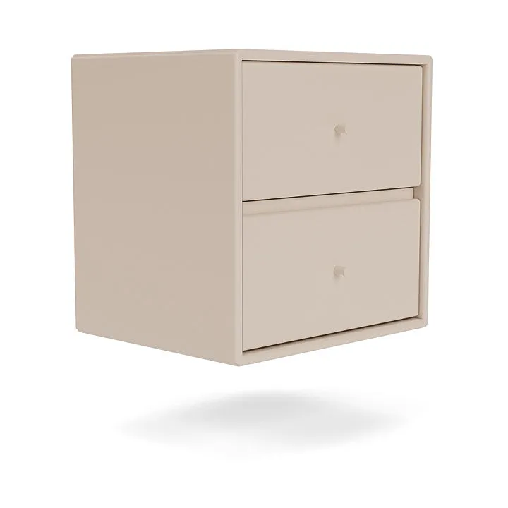 Montana Drift Drawer Module With Suspension Rail, Clay