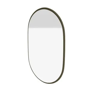 Montana Look Oval Mirror, Oregano Green