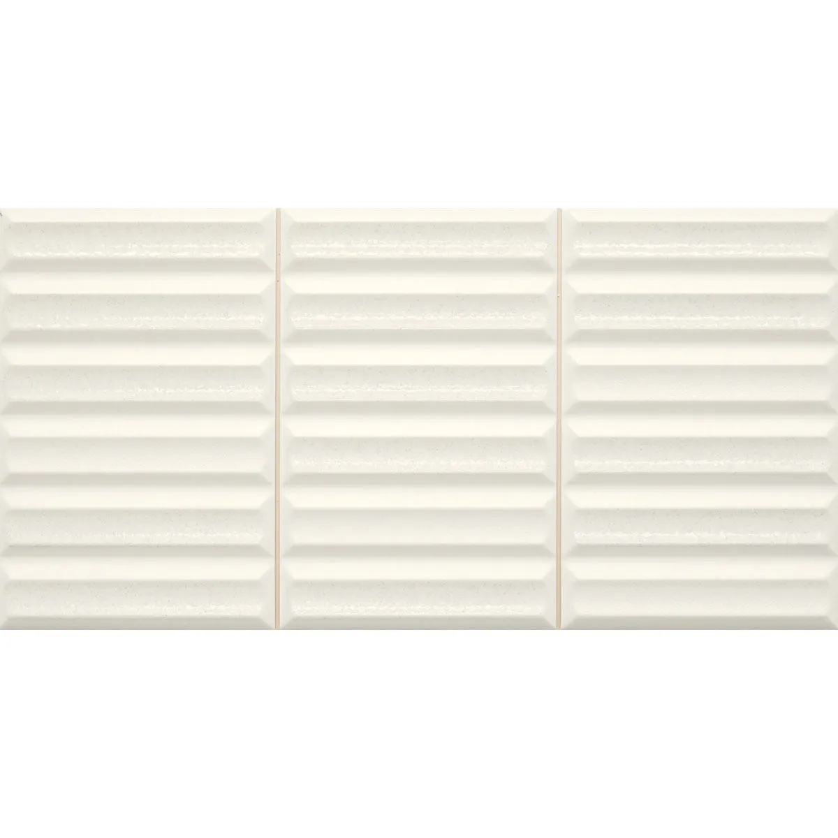 Moves White Decor Wall Tile 20x40cm Matt