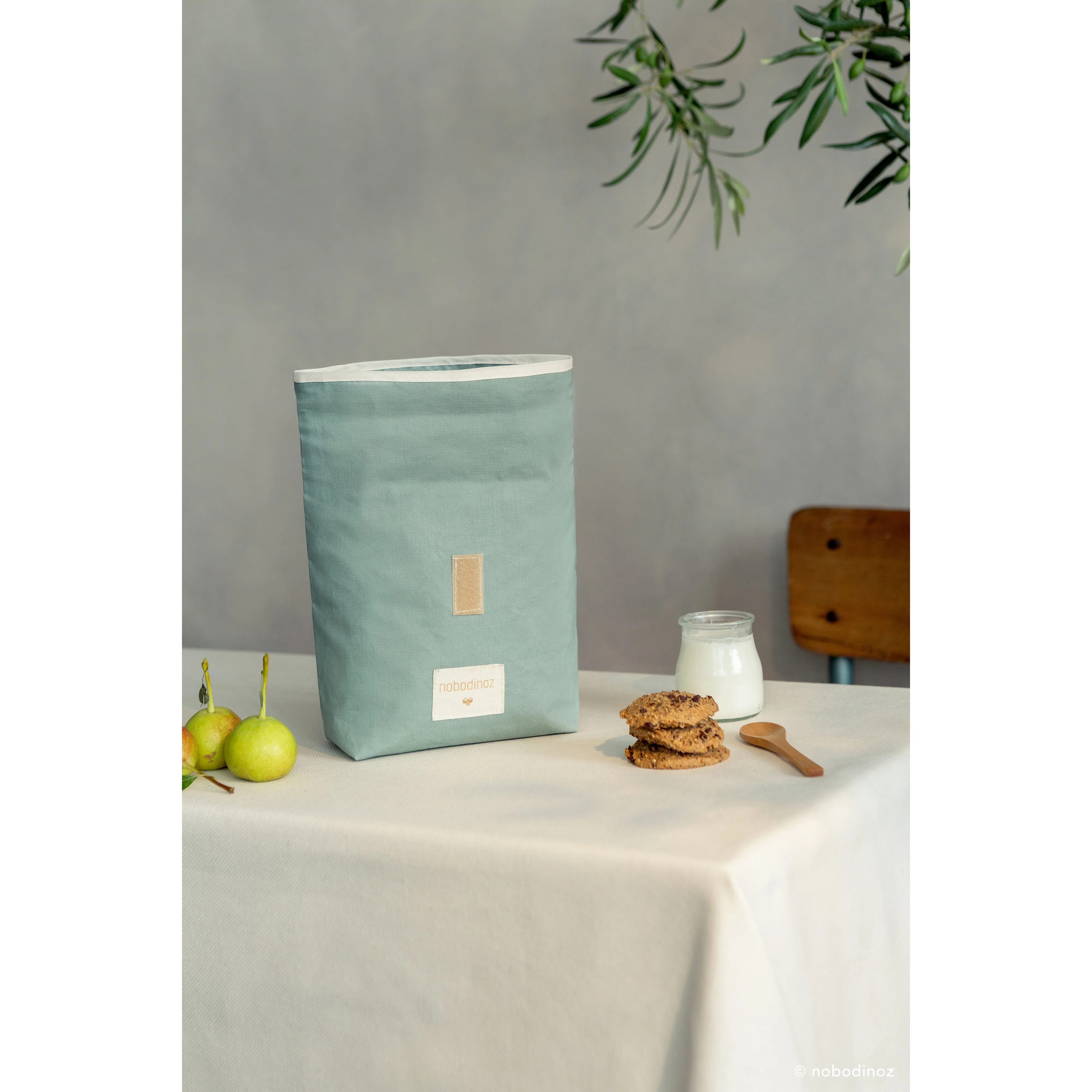 nobodinoz Sunshine Eco Lunch Bag Eden Green