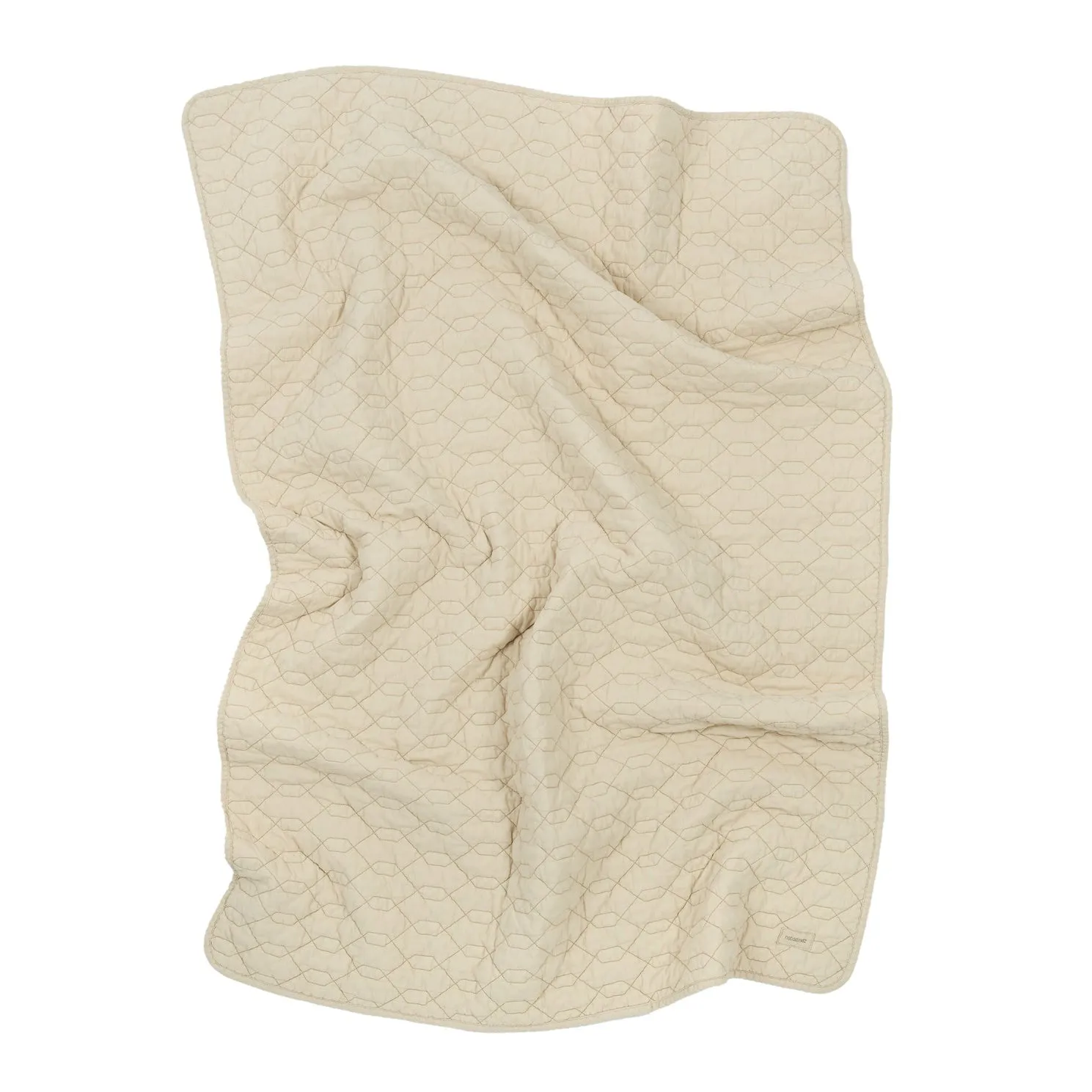 nobodinoz Wabi Sabi Quilted Blanket Ginger