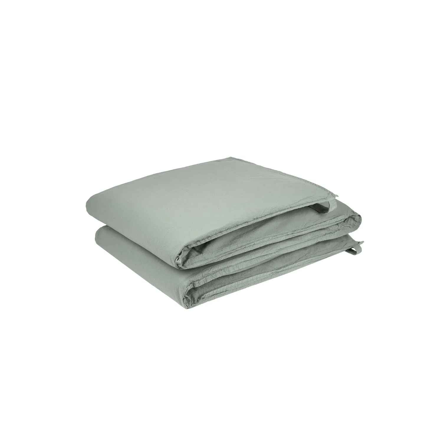 nobodinoz Wabi Sabi Zipped Cot Bumper Azure