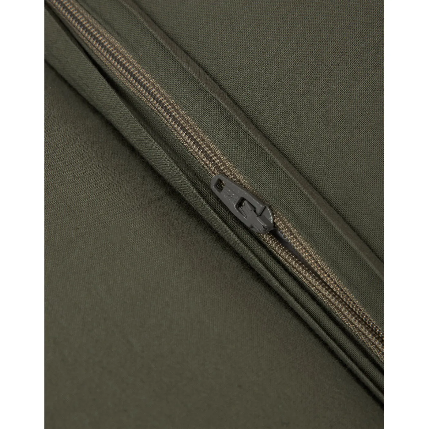 nobodinoz Wabi Sabi Zipped Cot Bumper Vetiver