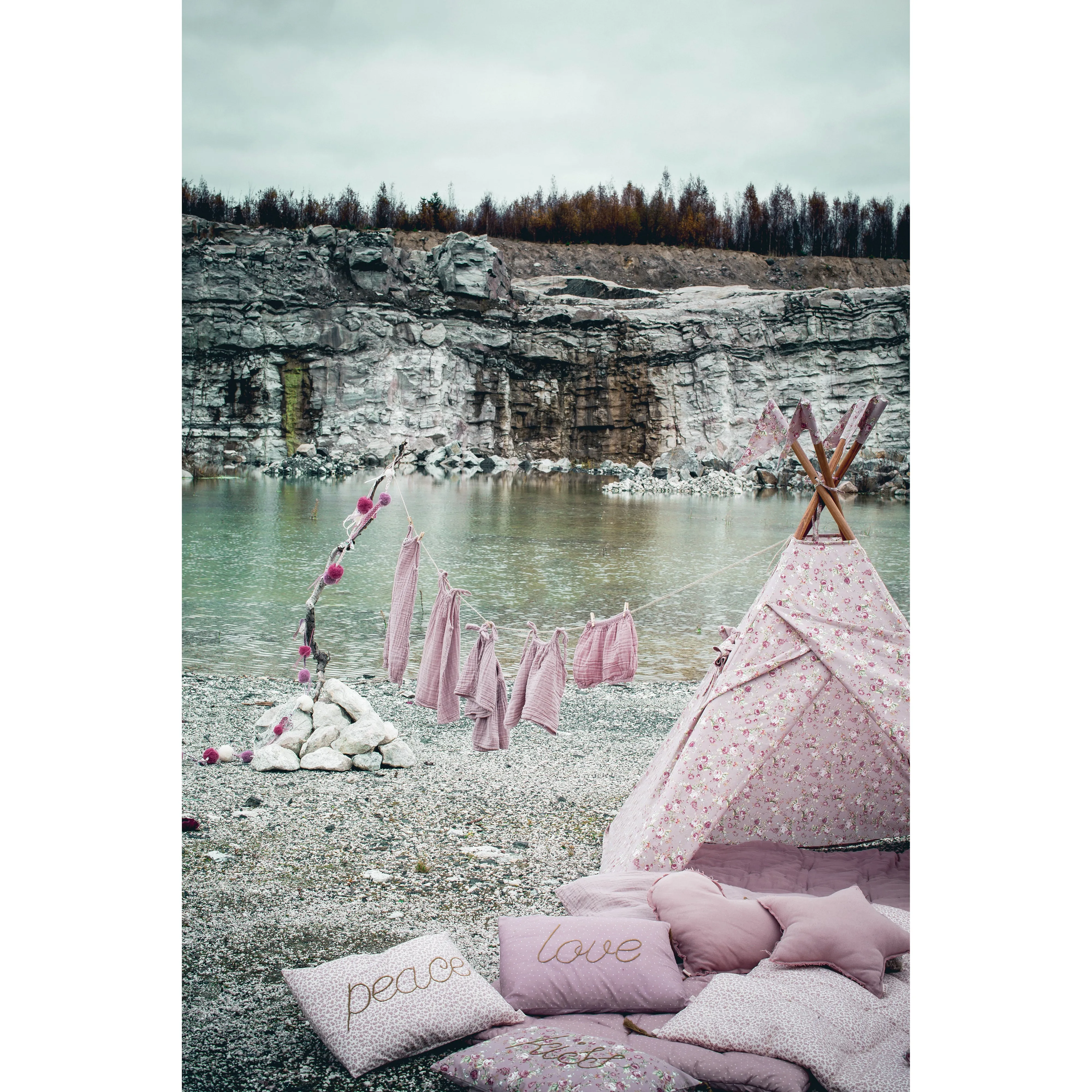Numero 74 Pillow Case Dusty Pink