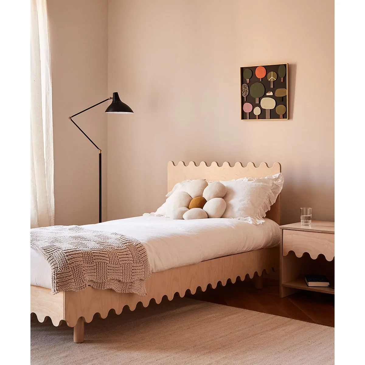 Oeuf Moss Twin Bed - Birch