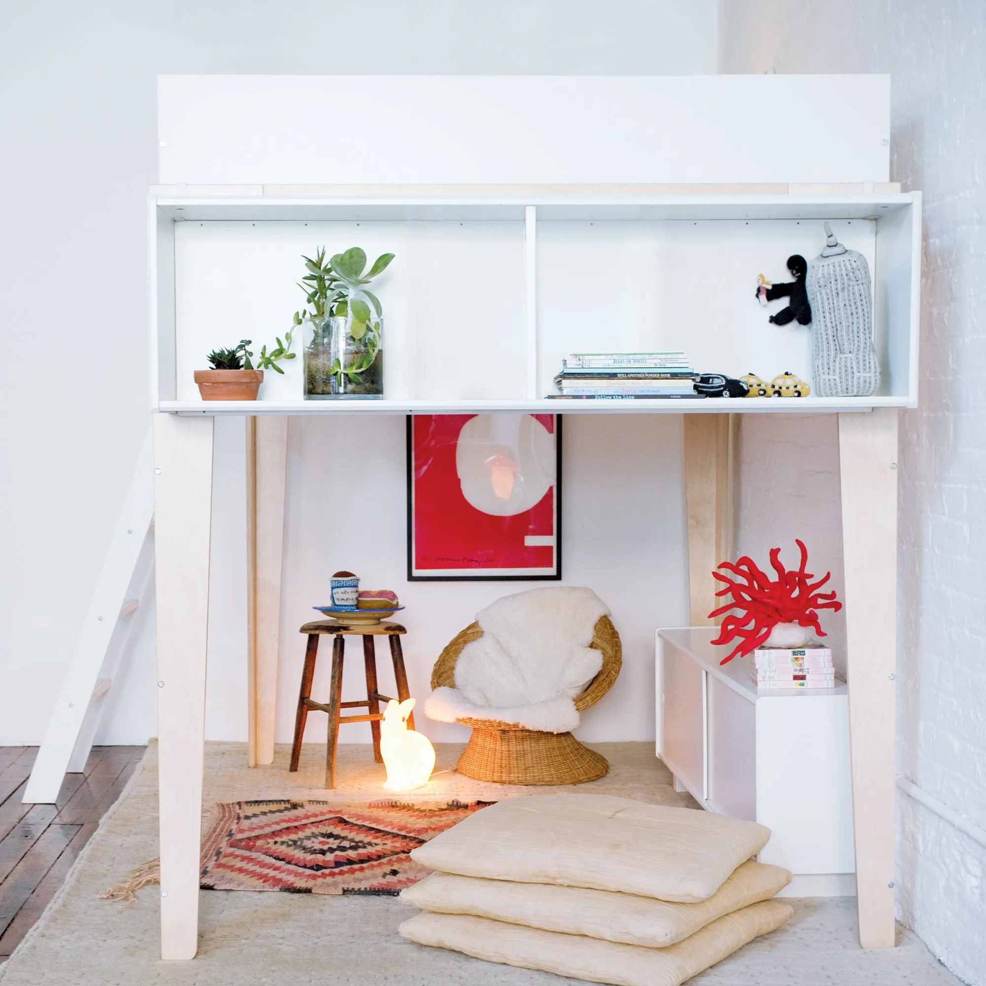 Oeuf Perch Bunk Bed Walnut (Pre-Order; Est. Delivery in 6-10 Weeks)