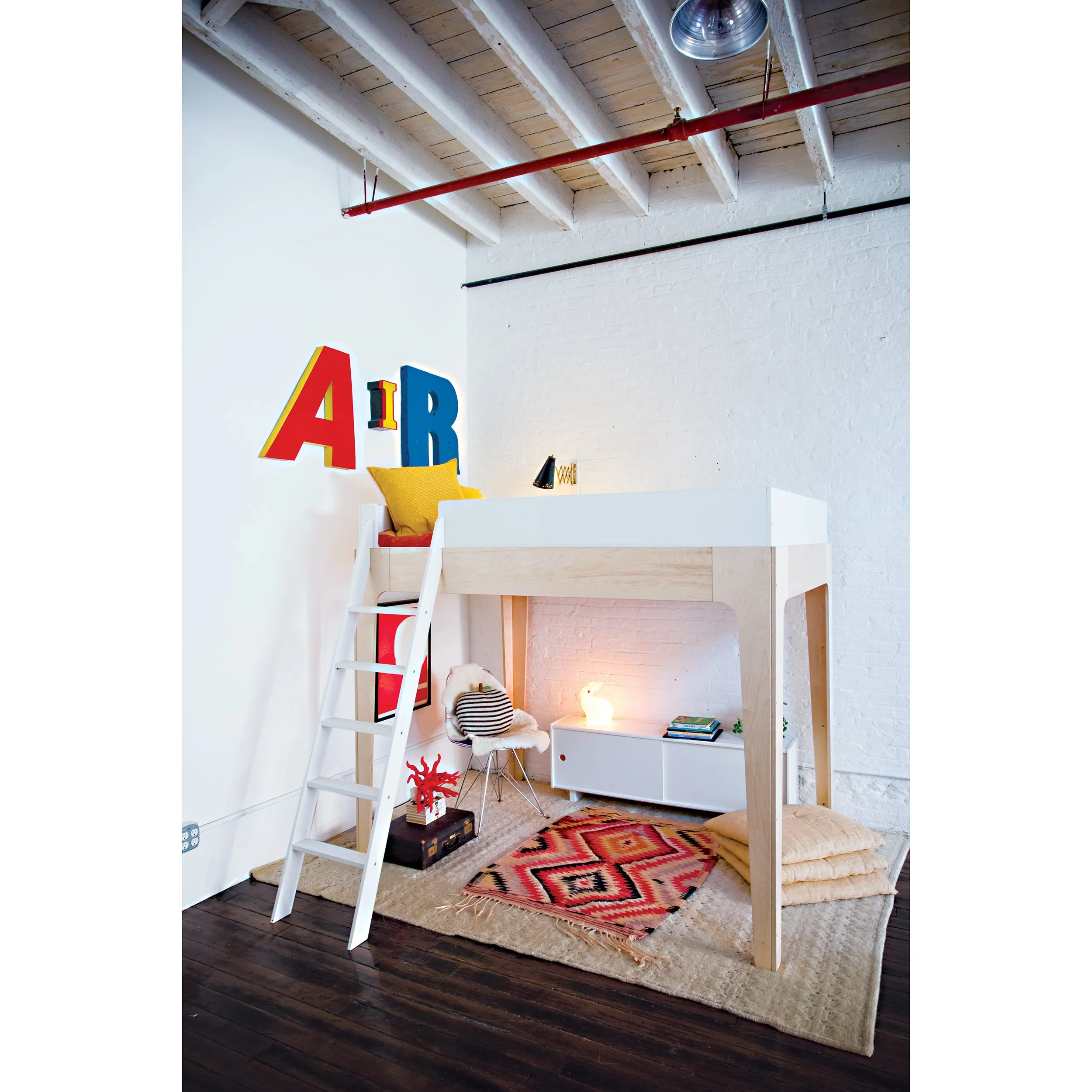 Oeuf Perch Bunk Bed Walnut (Pre-Order; Est. Delivery in 6-10 Weeks)