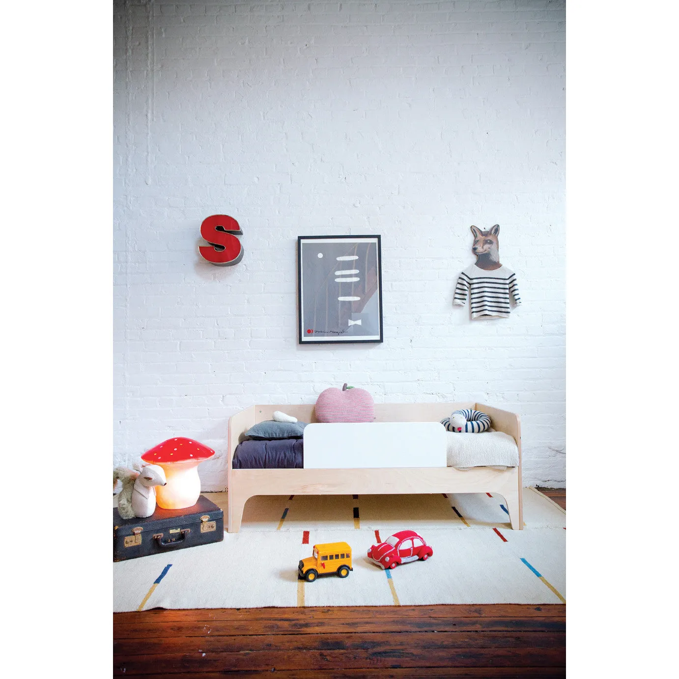 Oeuf Perch Toddler Bed Walnut