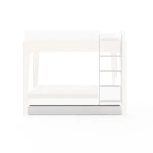 Oeuf Perch Trundle Bed with Vertical Ladder