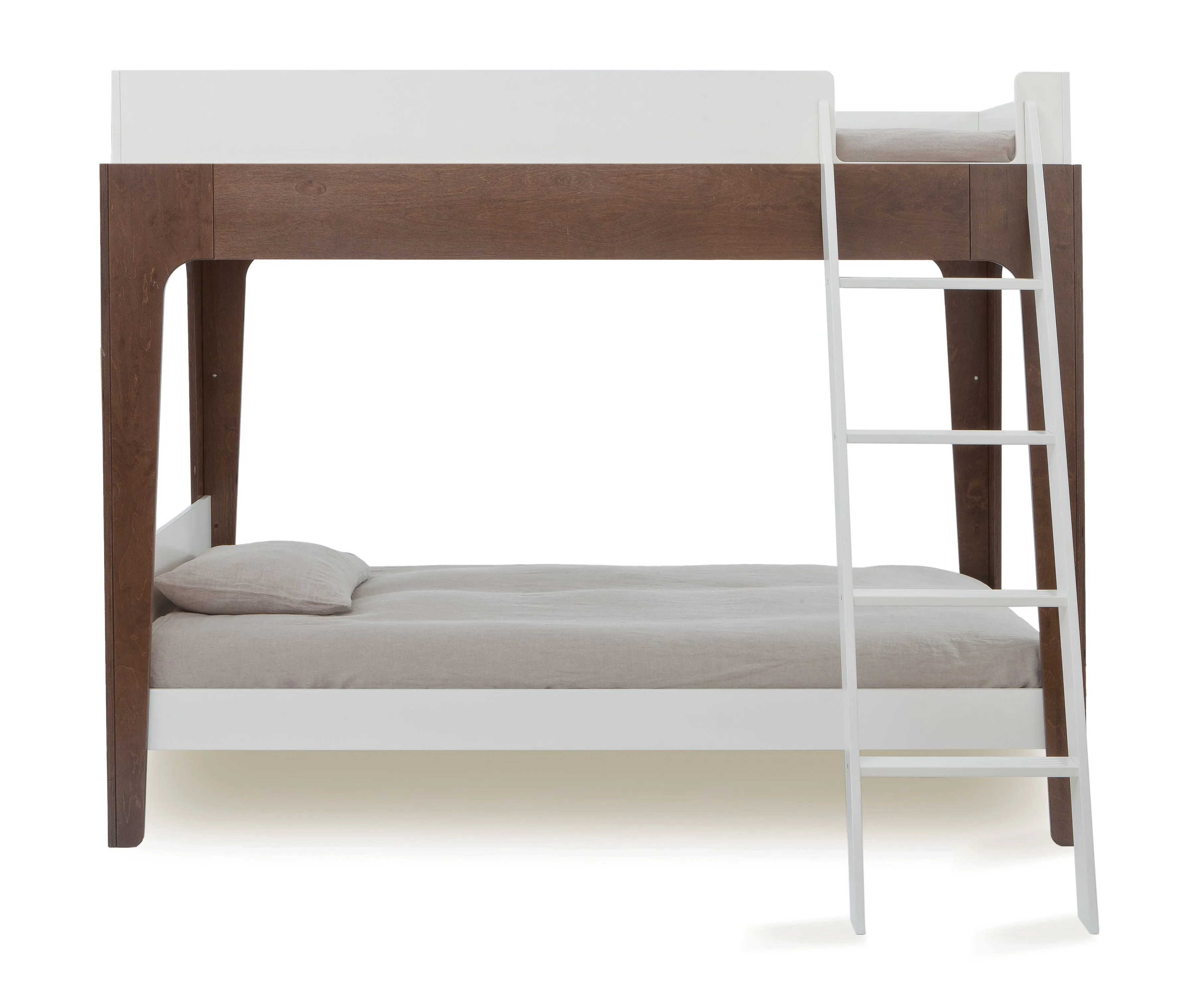 Oeuf Perch Twin Loft Bed Walnut (Pre-Order; Est. Delivery in 6-10 Weeks)