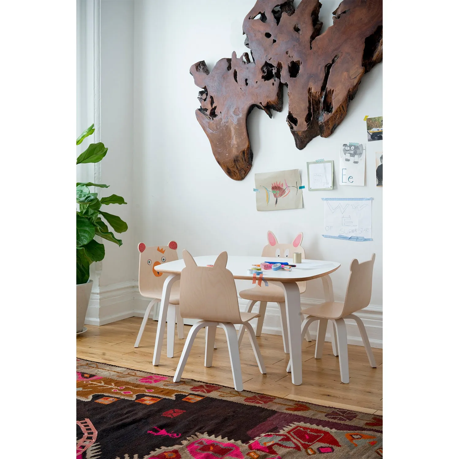 Oeuf Play Chair Bear Birch