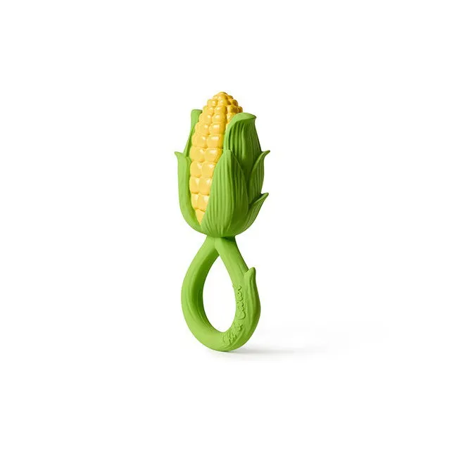 Oli & Carol Corn Rattle Toy & Teether