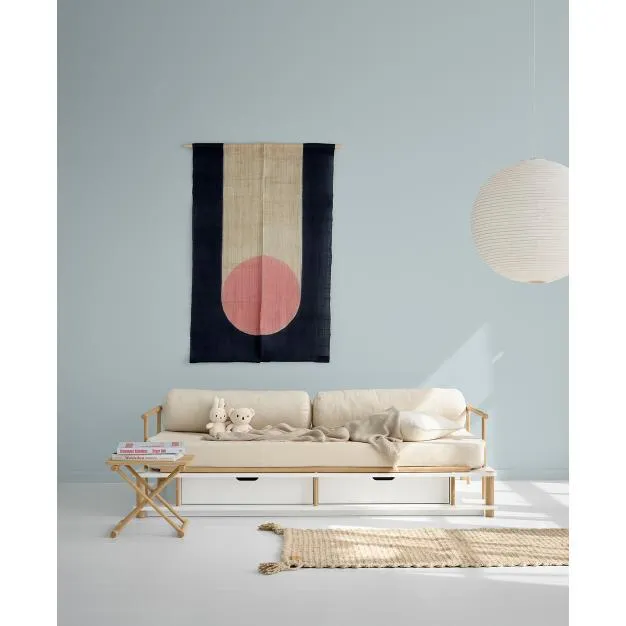 Oliver Furniture Camp Day bed - White/Oak (Pre-Order; Est. Delivery in 6-10 Weeks)