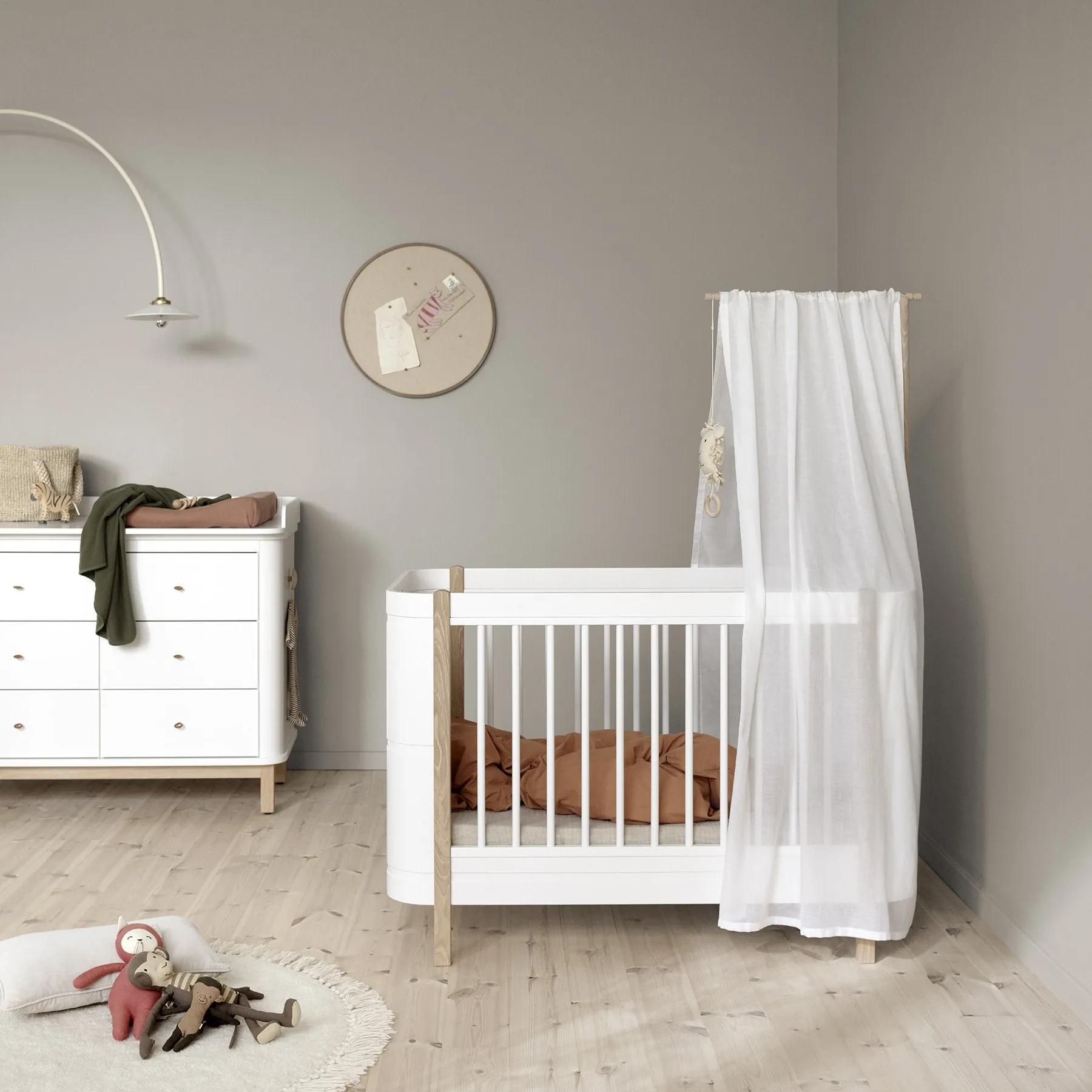 Oliver Furniture Canopy for Mini  Basic Bed - White (Pre-Order; Est. Delivery in 6-10 Weeks)