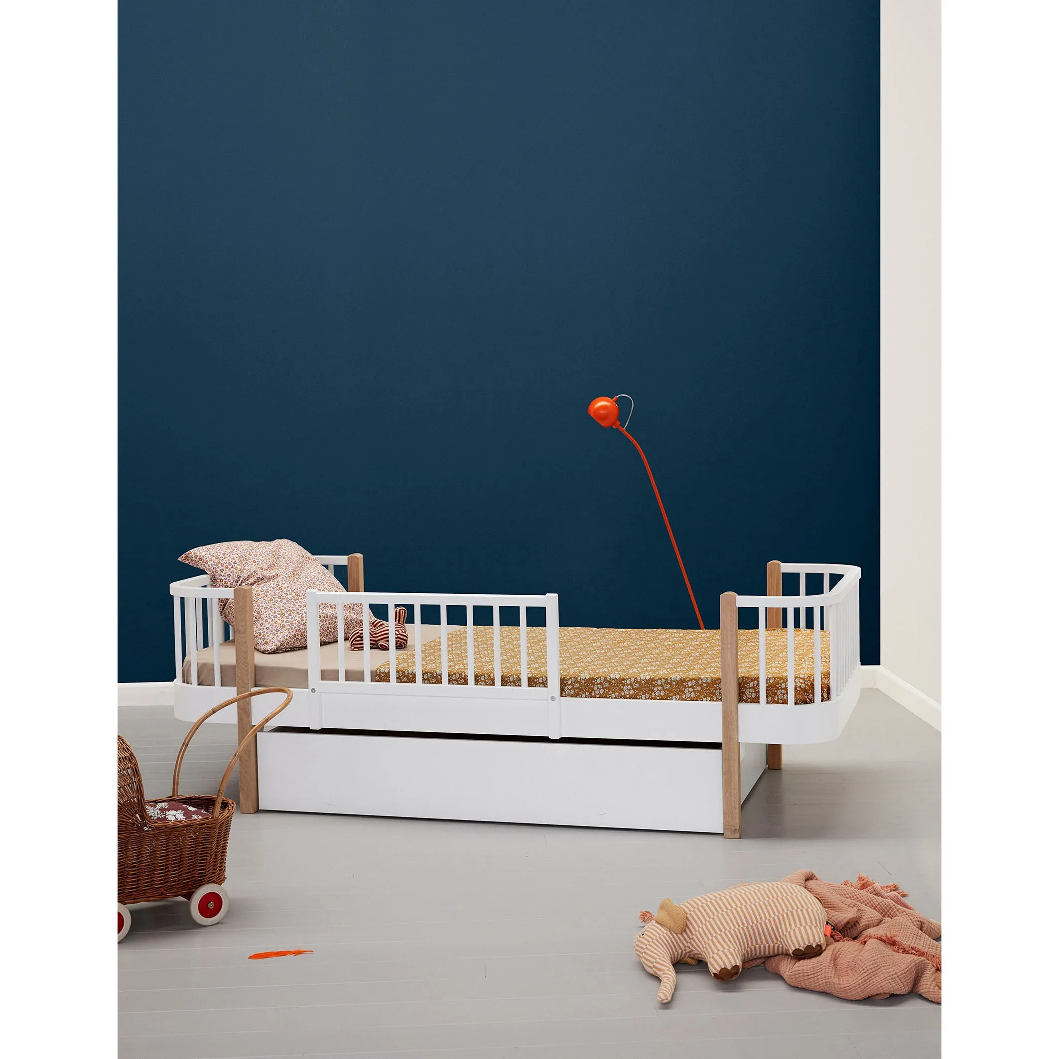 Oliver Furniture Wood Bed White (Pre-Order; Est. Delivery in 6-10 Weeks)