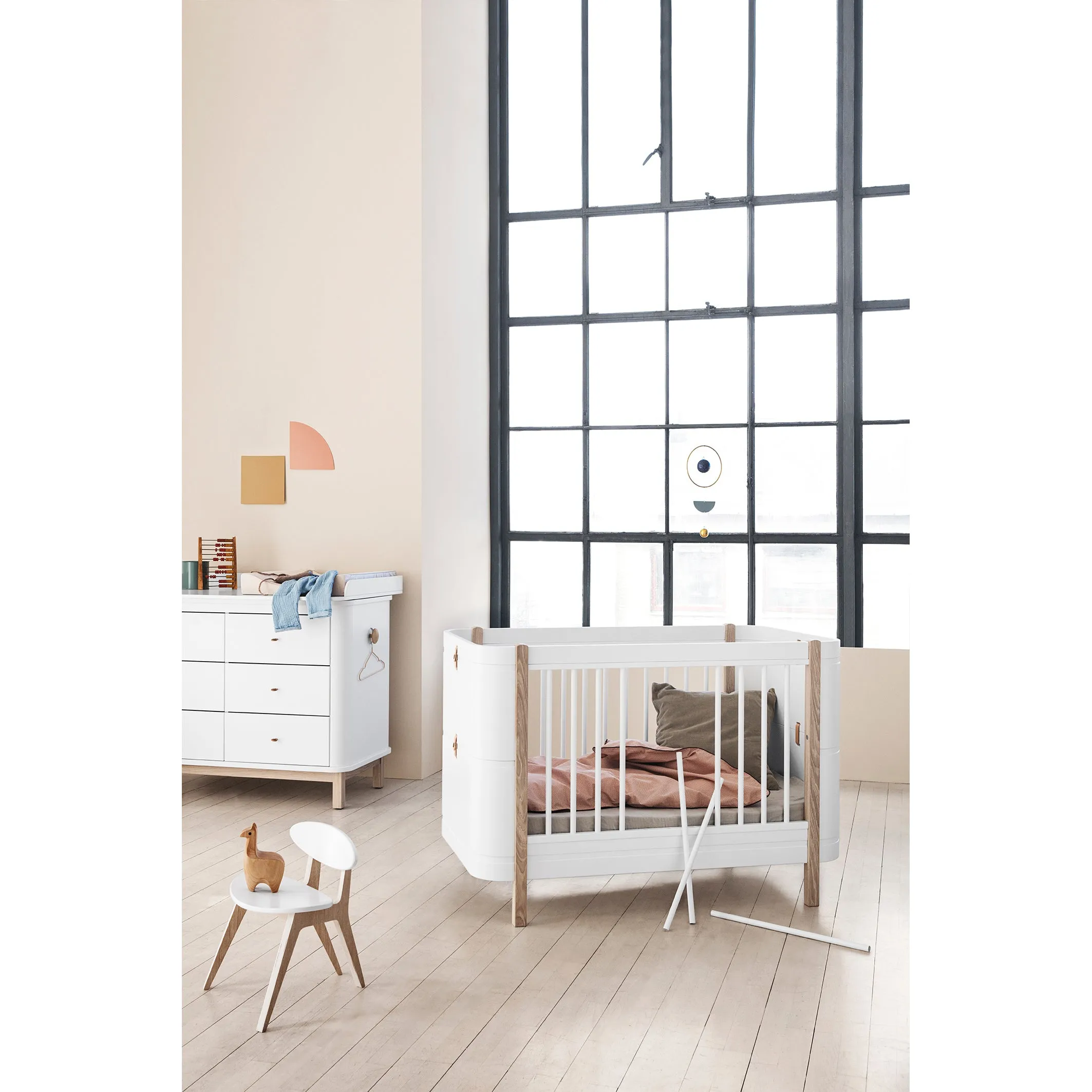 Oliver Furniture Wood Cold Foam Mattress for Wood Mini  68 x 122 x 12cm