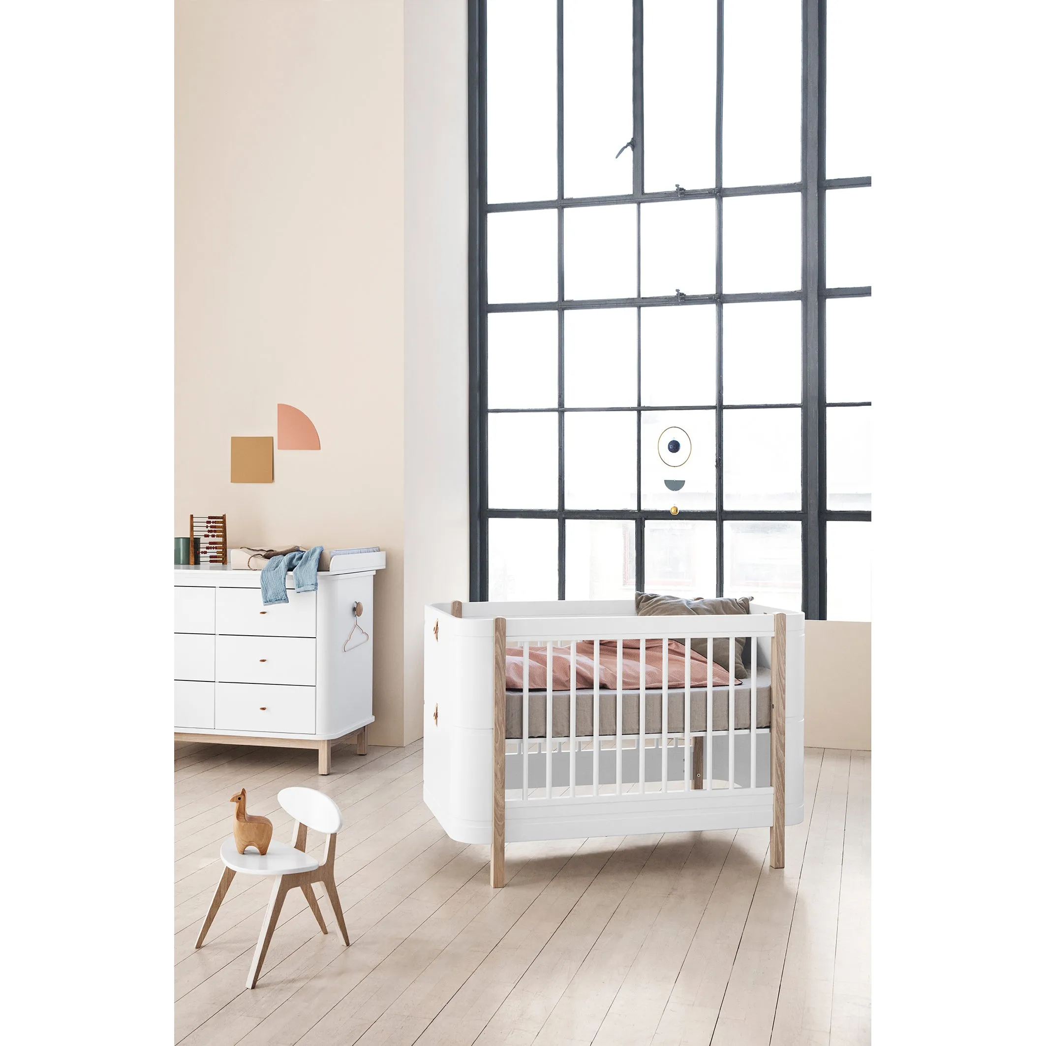 Oliver Furniture Wood Cold Foam Mattress for Wood Mini  68 x 122 x 12cm