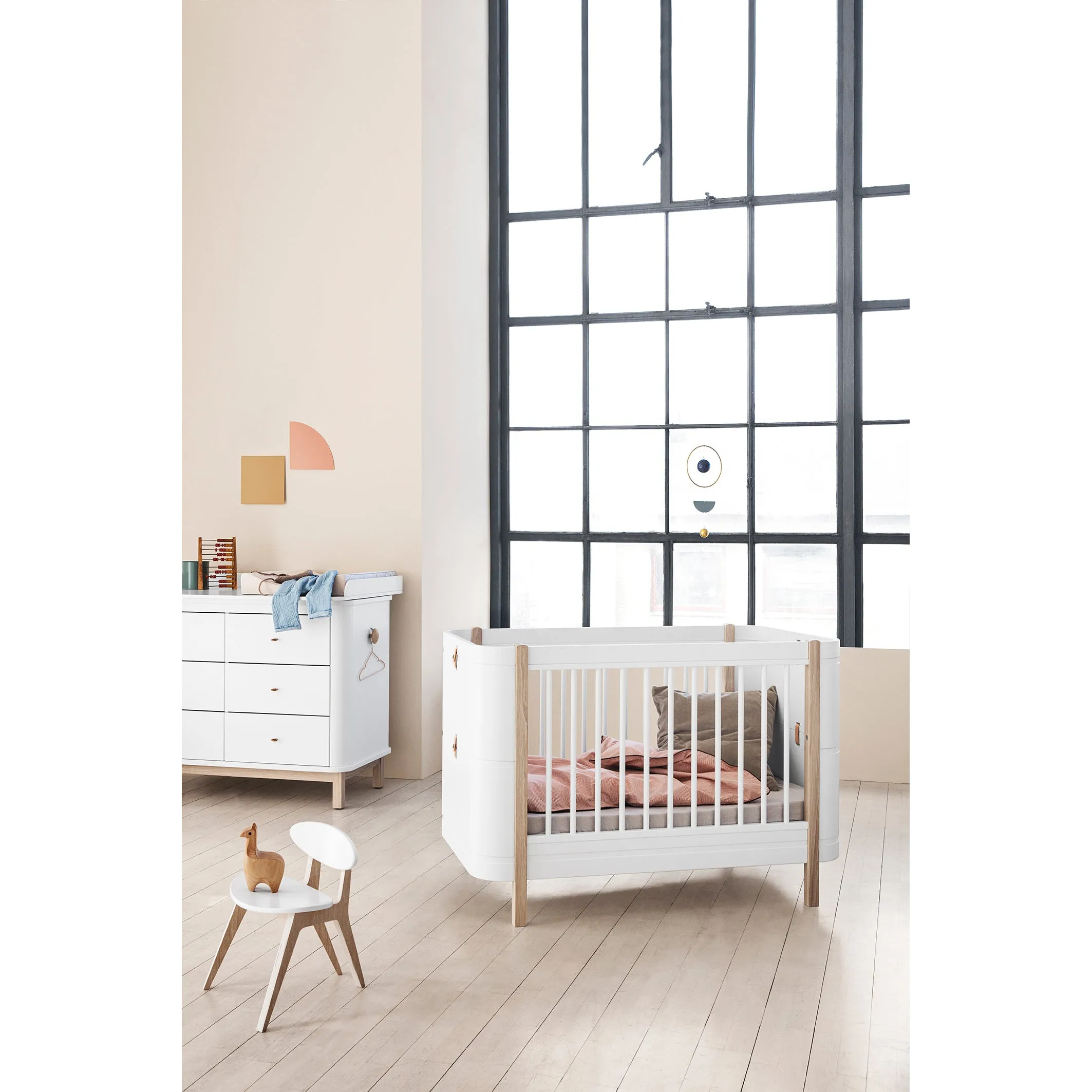 Oliver Furniture Wood Cold Foam Mattress for Wood Mini  68 x 122 x 12cm