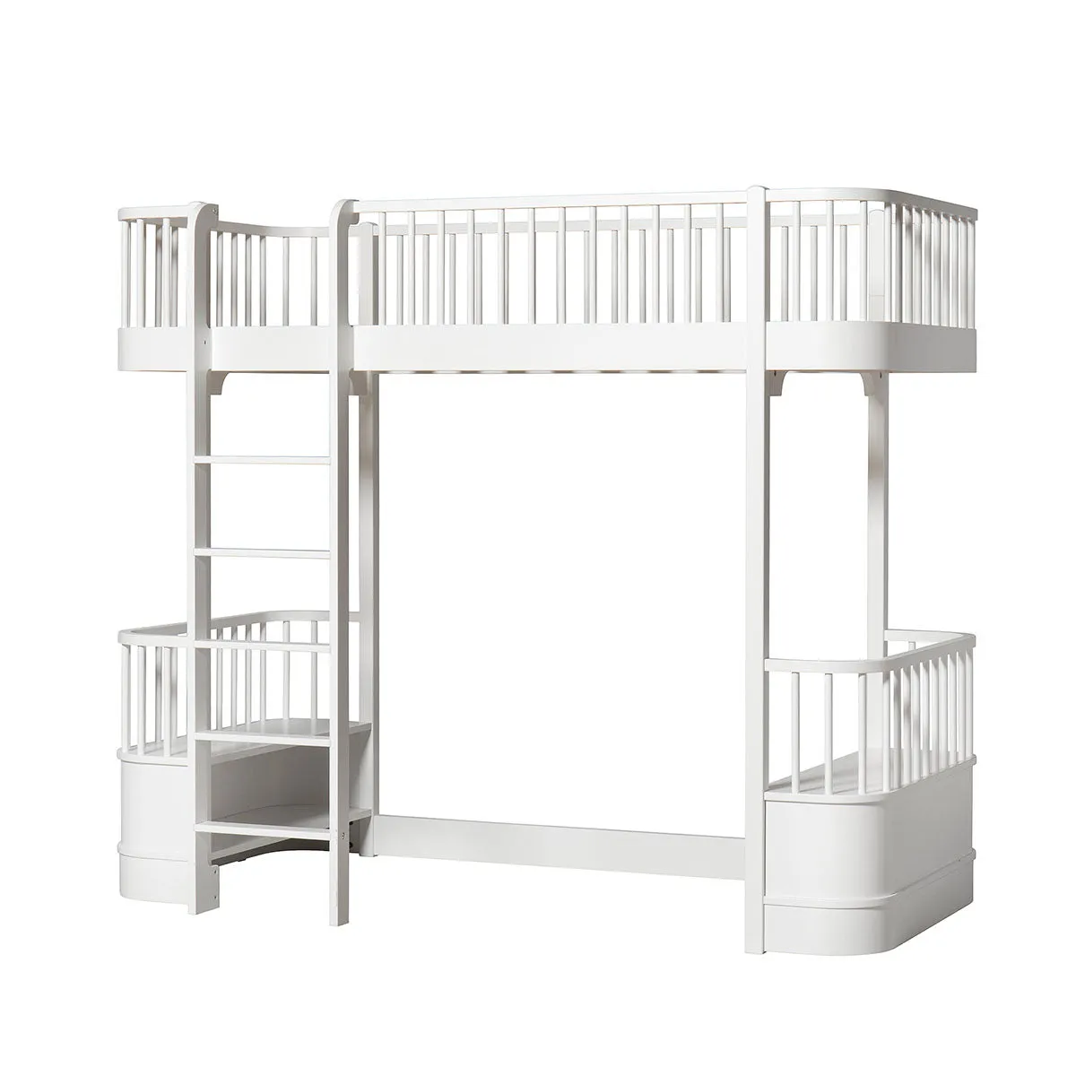 Oliver Furniture Wood Loft Bed Ladder Front White (Pre-Order; Est. Delivery in 6-10 Weeks)