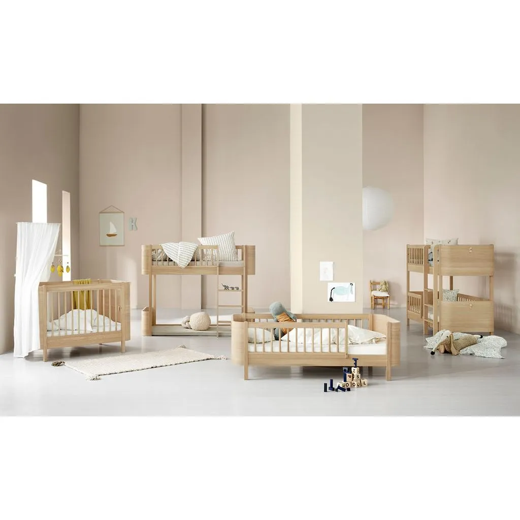 Oliver Furniture Wood Mini  Low Bunk Bed Oak
