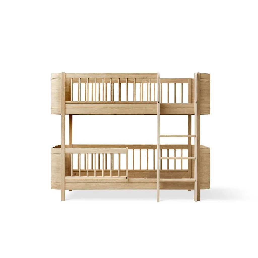 Oliver Furniture Wood Mini  Low Bunk Bed Oak