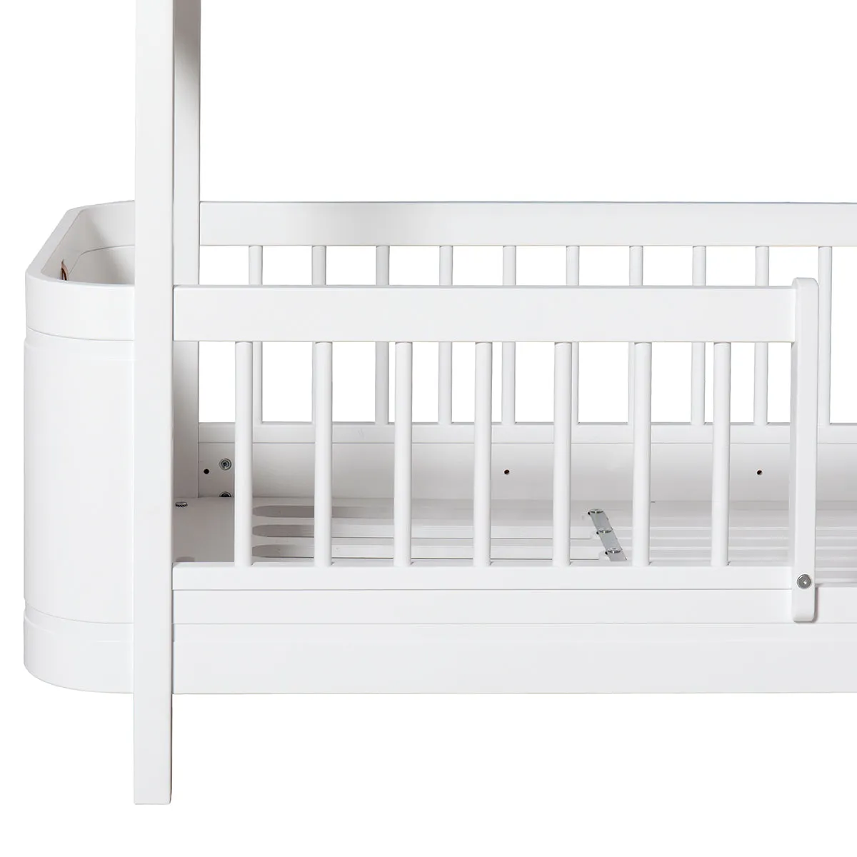Oliver Furniture Wood Mini  Low Bunk Bed White