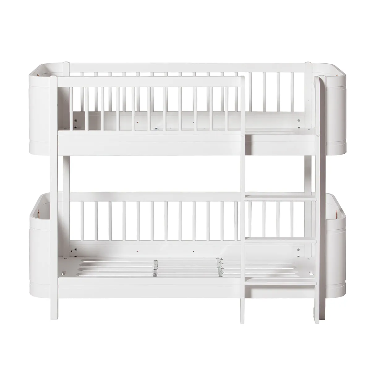 Oliver Furniture Wood Mini  Low Bunk Bed White