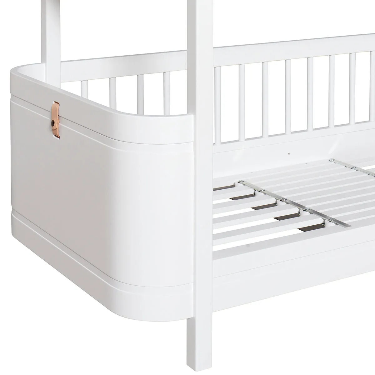 Oliver Furniture Wood Mini  Low Bunk Bed White
