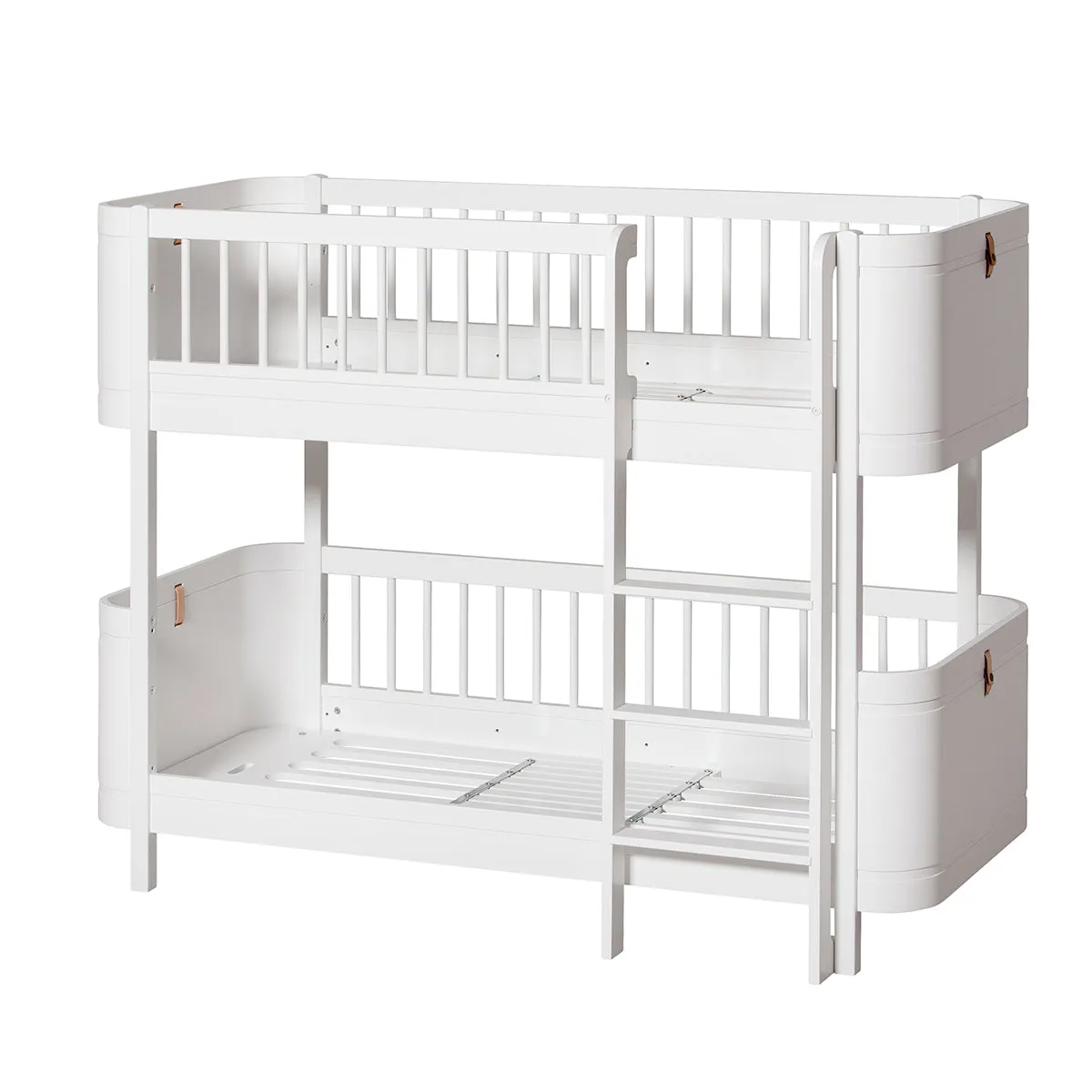 Oliver Furniture Wood Mini  Low Bunk Bed White