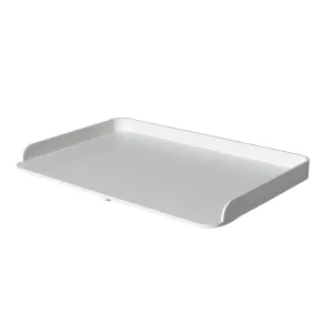 Oliver Furniture Wood Nursery Plate Large White for Wood Dresser 6 Drawers