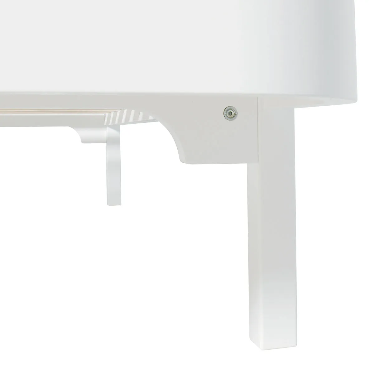Oliver Furniture Wood Original Bunk Bed Ladder Front White (Pre-Order; Est. Delivery in 6-10 Weeks)