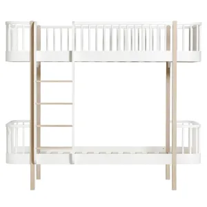 Oliver Furniture Wood Original Bunk Bed Ladder Front White/Oak