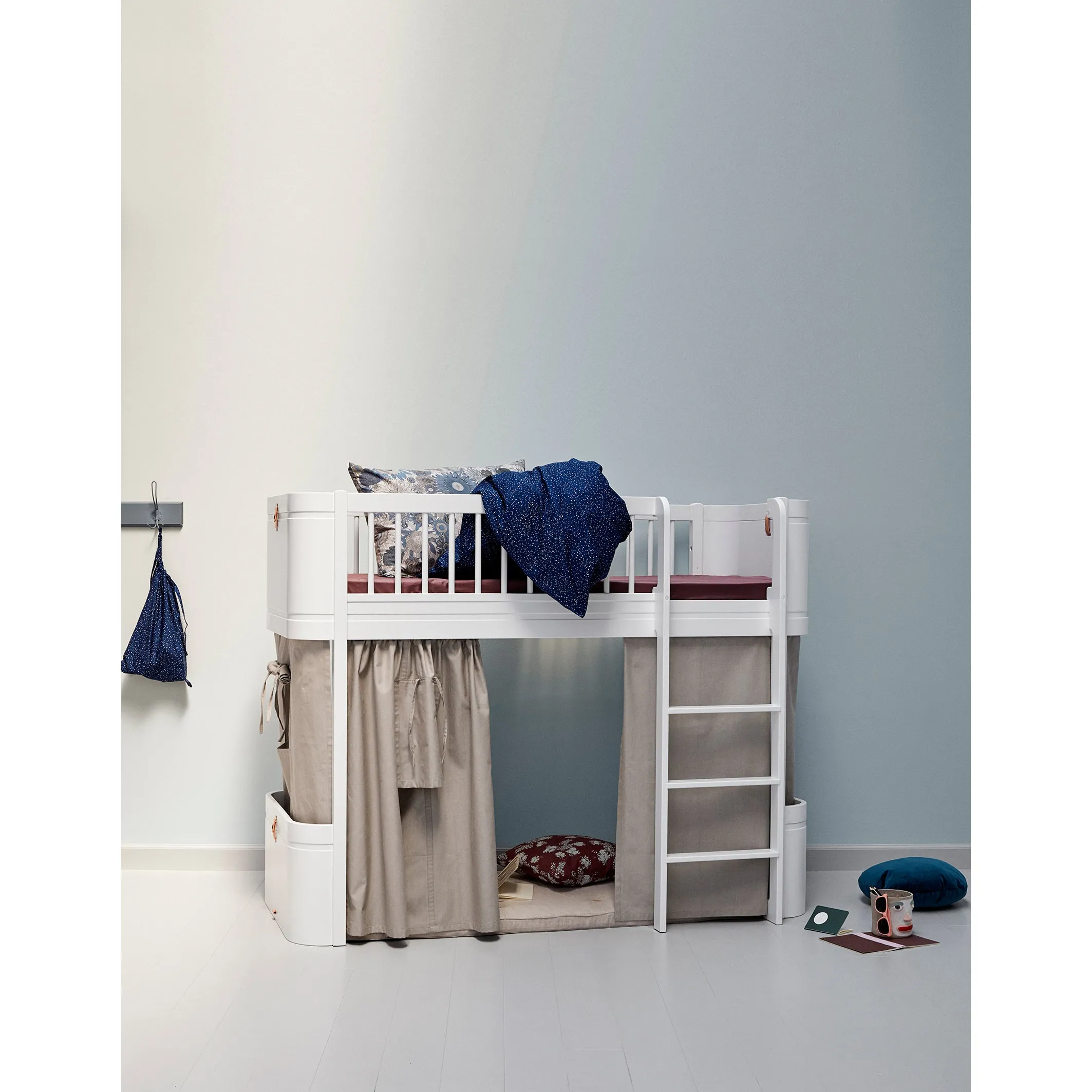 Oliver Furniture Wood Play Mattress For Wood Mini  Low Loft Bed 68 x 162 x 5cm