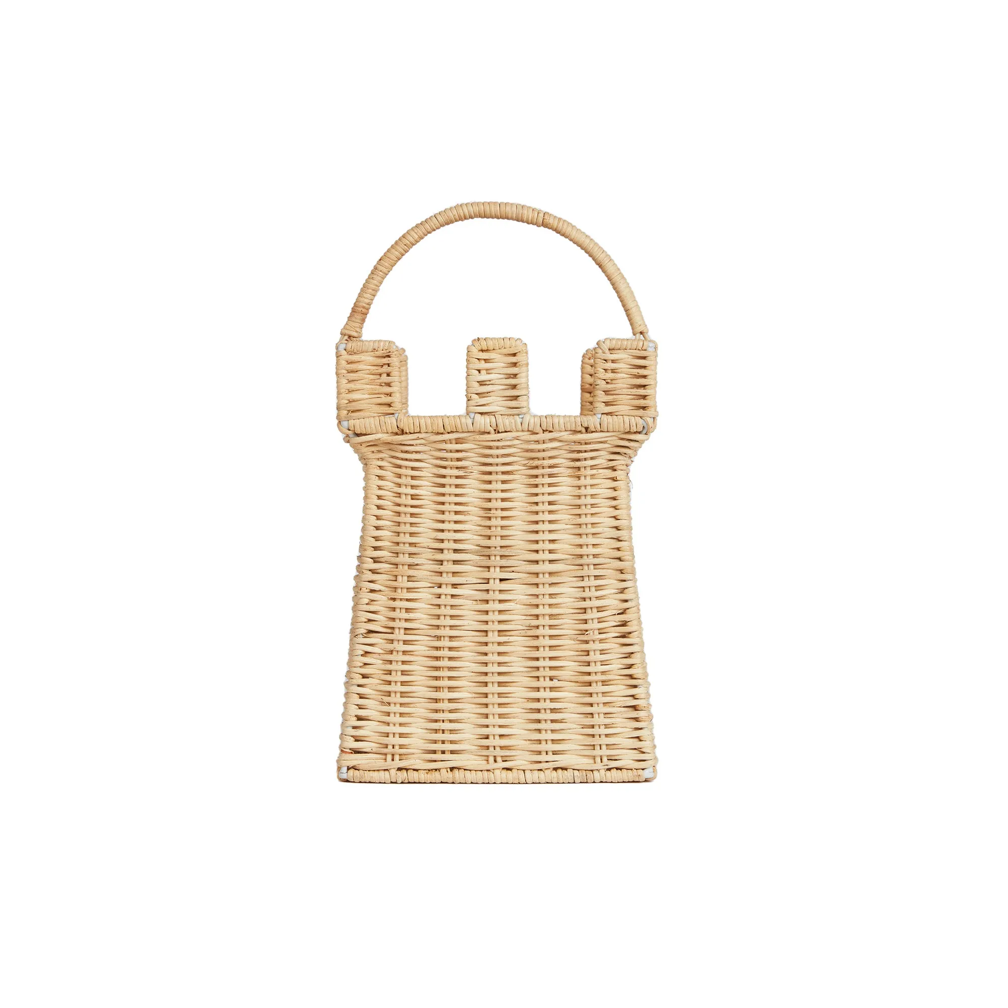 Olli Ella Rattan Castle Bag