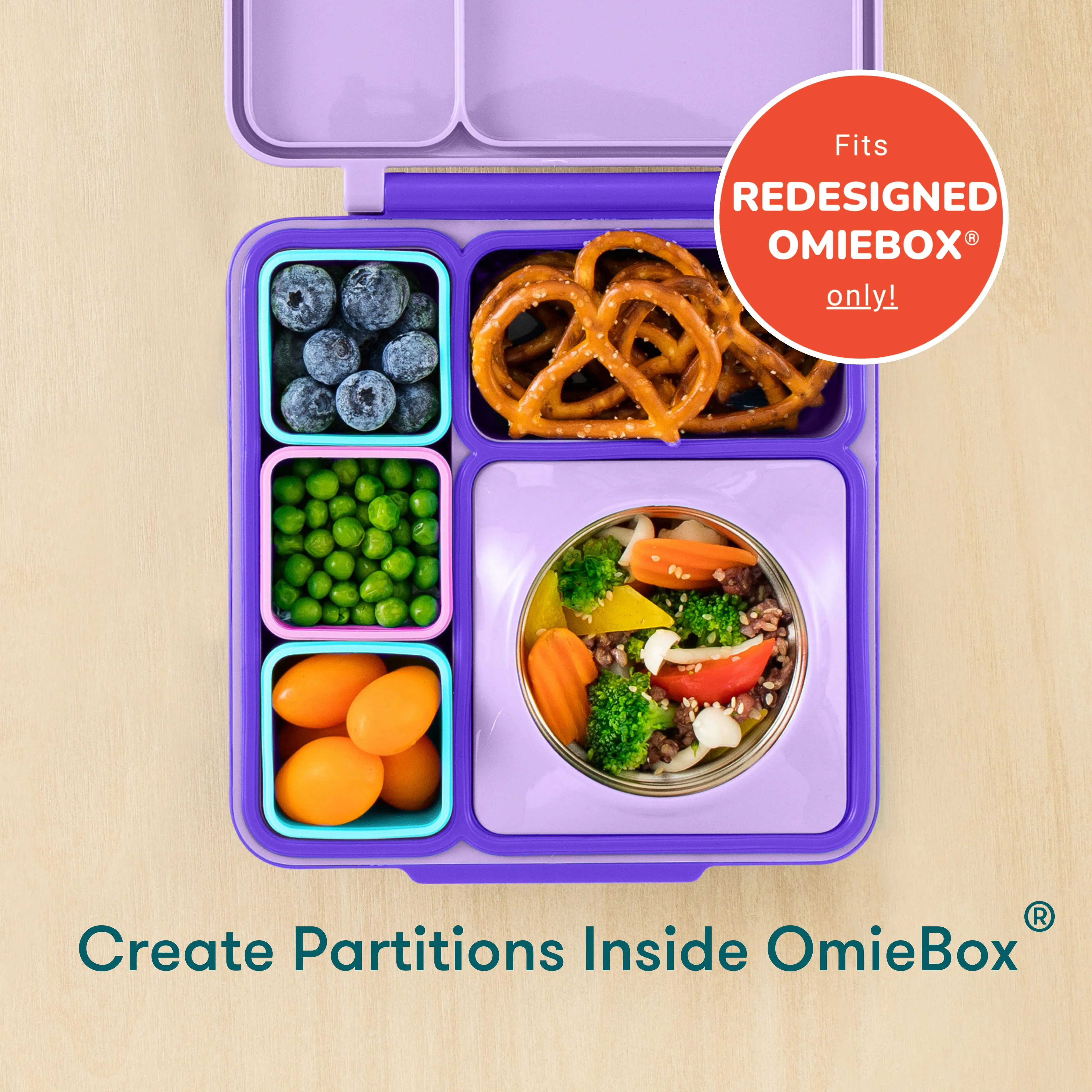 OmieBox OmieDip Pink/Teal