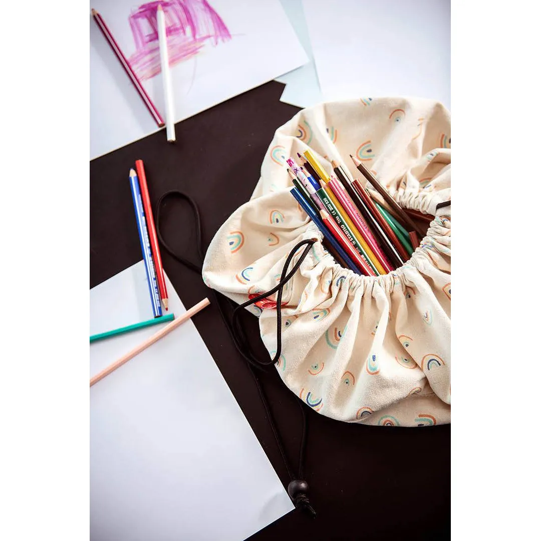 Play&Go Mini Storage Bag - Rainbow - Ø40cm