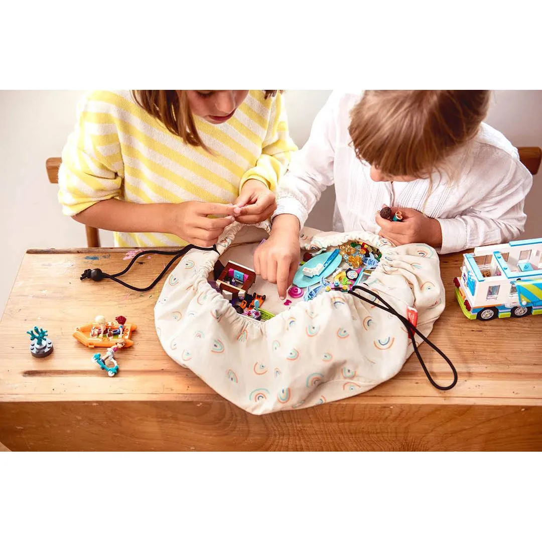 Play&Go Mini Storage Bag - Rainbow - Ø40cm