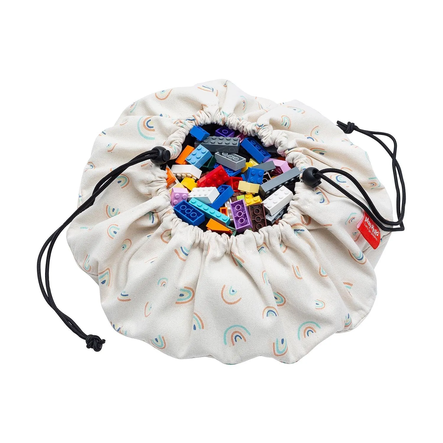Play&Go Mini Storage Bag - Rainbow - Ø40cm