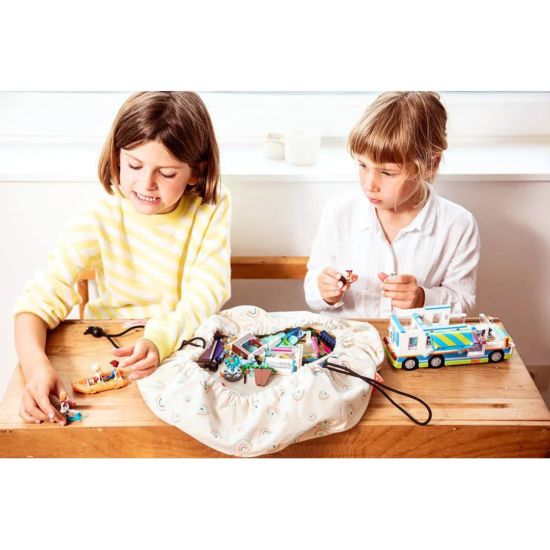 Play&Go Mini Storage Bag - Rainbow - Ø40cm
