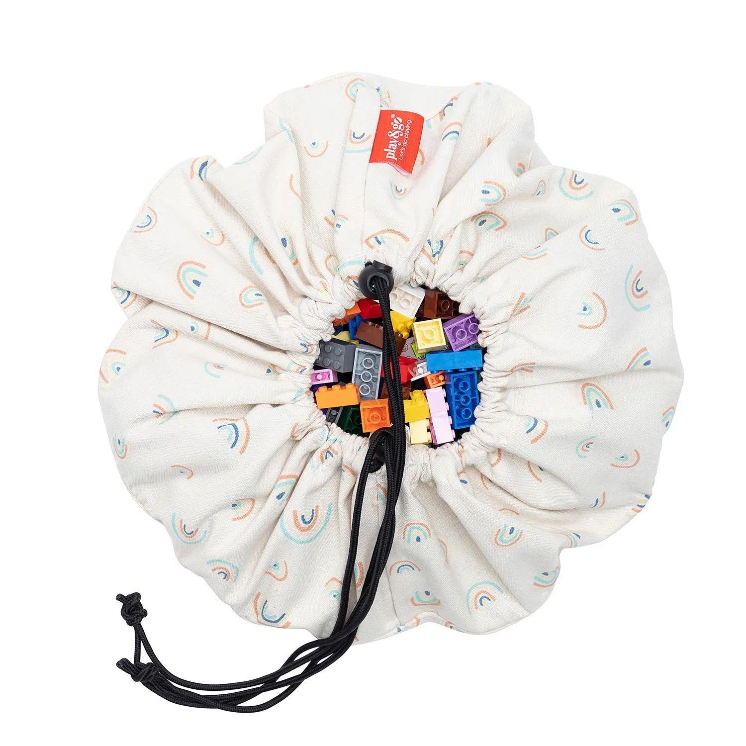 Play&Go Mini Storage Bag - Rainbow - Ø40cm