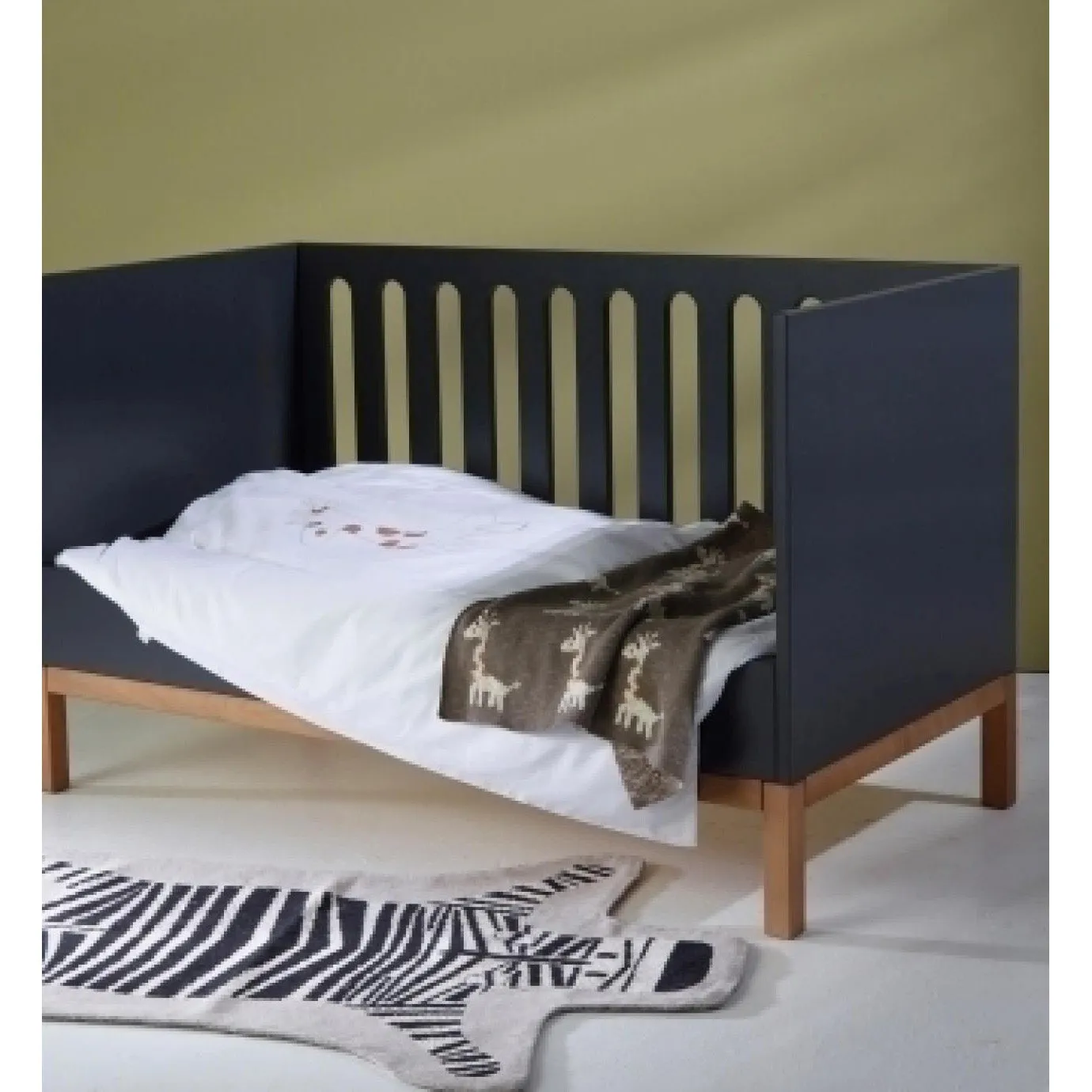 Quax Knitted Blanket - Giraffe - 80x100cm
