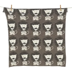 Quax Knitted Blanket - Lion - 80x100cm