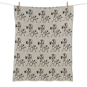 Quax Knitted Blanket - Zebra - 80x100cm